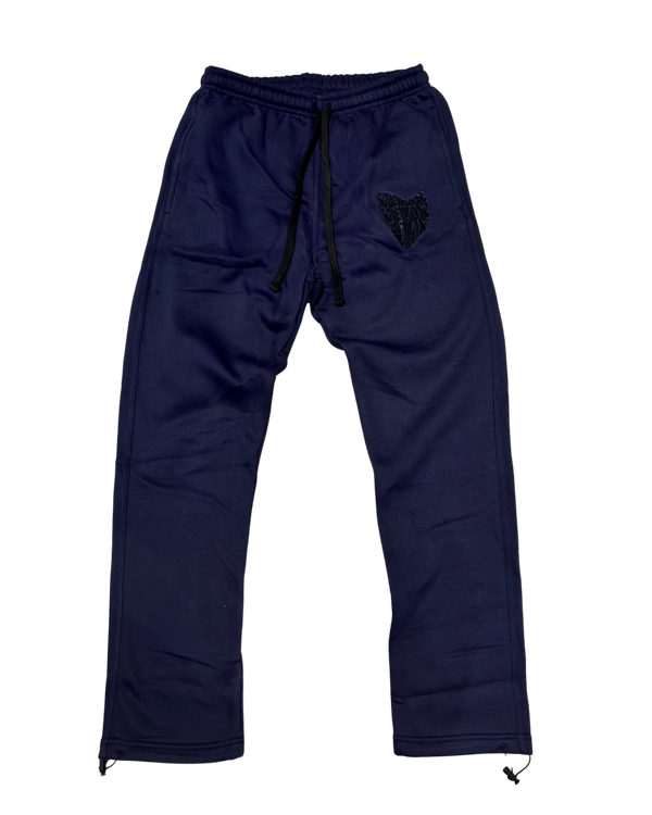 SCREWLOOSE OG COLOUR BLOCK JOGGERS - NAVY/BLACK