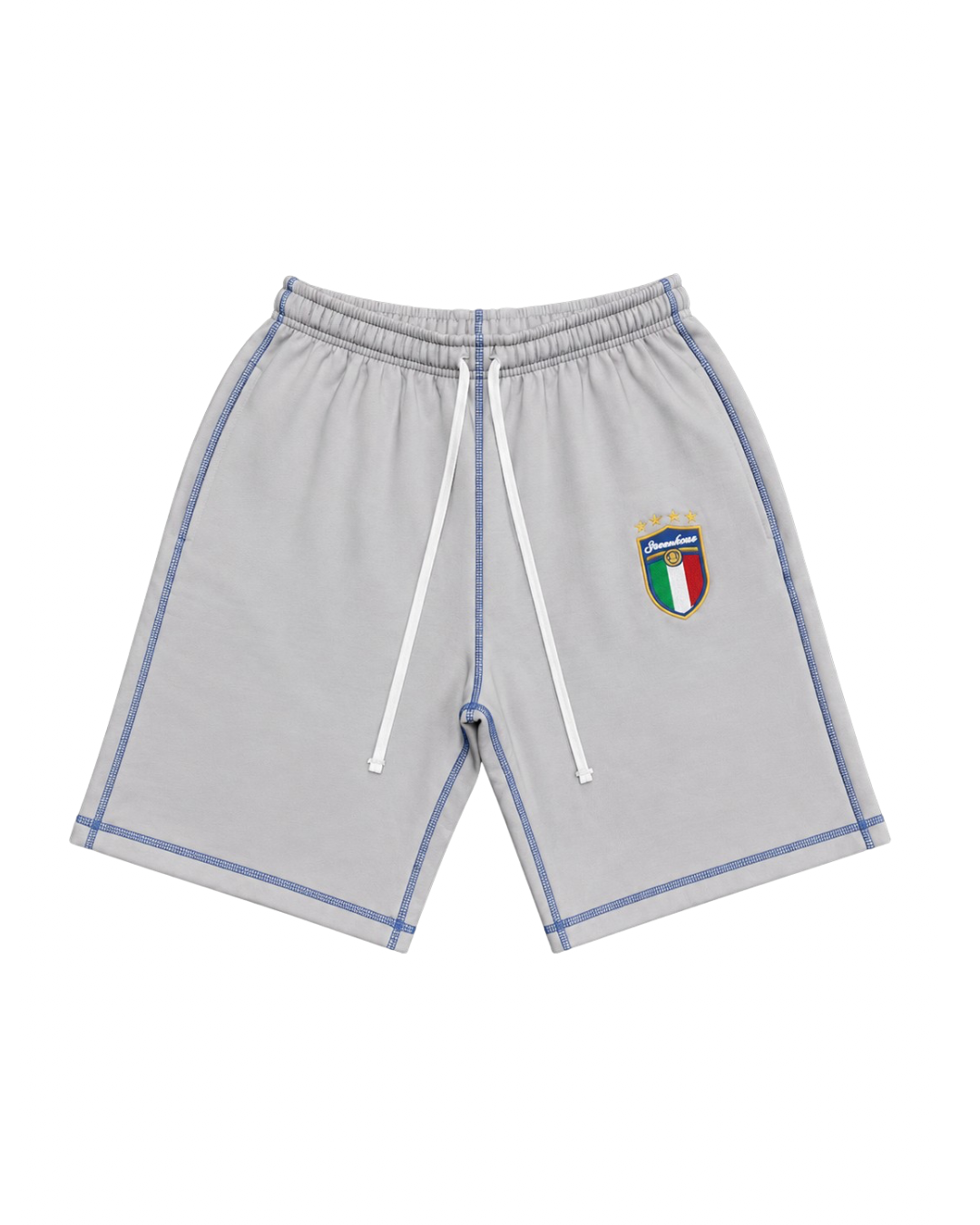 SCREWLOOSE ITALY SUMMER SHORTS - SICILY GREY
