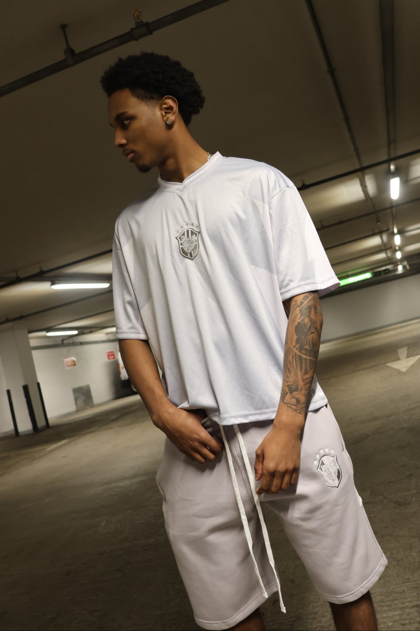 SCREWLOOSE OG FOOTBALL JERSEY - GREY BRAZIL