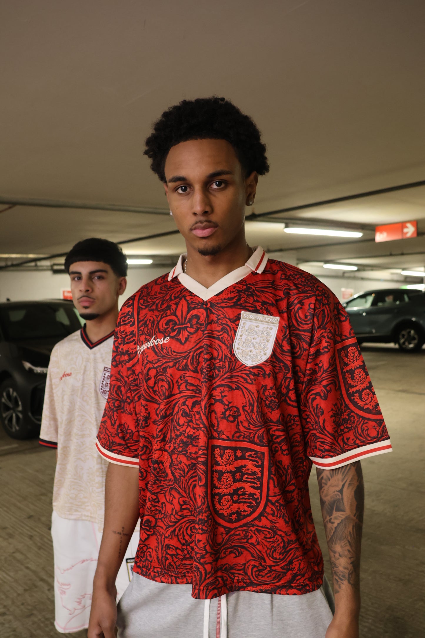 SCREWLOOSE OG FOOTBALL JERSEY - RED ENGLAND