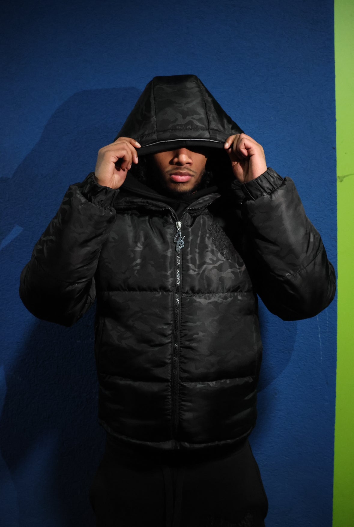 SCREWLOOSE OG PUFFER - TRIPLE BLACK CAMO