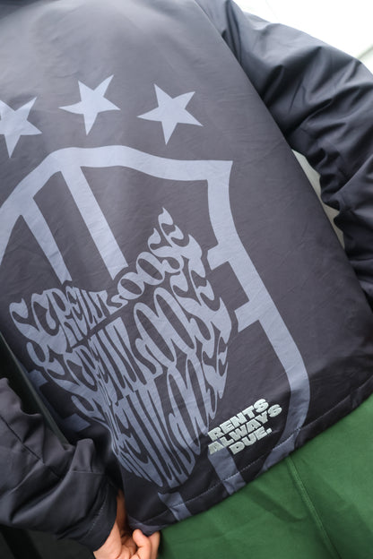 SCREWLOOSE Brazil Shell Jacket - Black
