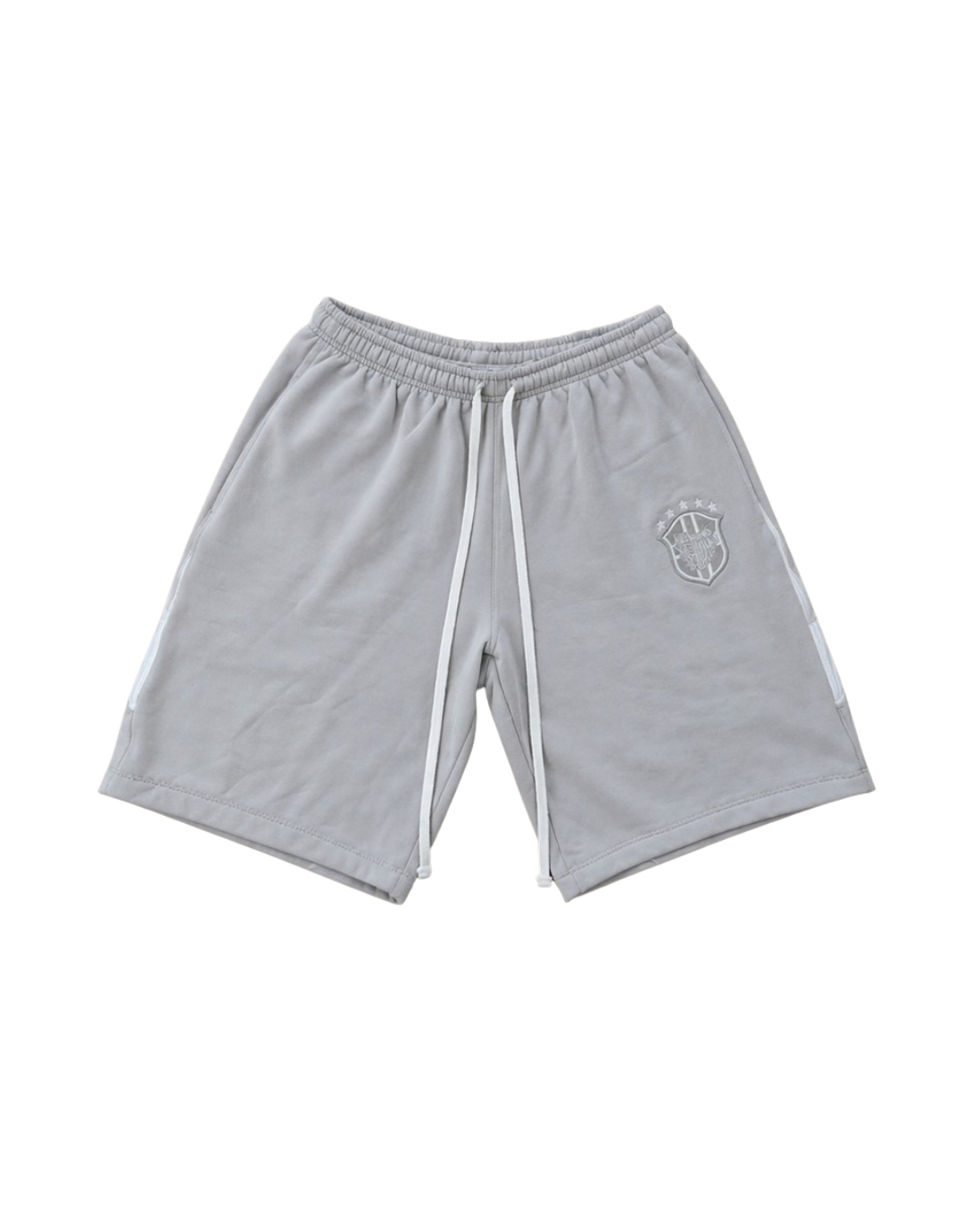 SCREWLOOSE BRAZIL RETRO SUMMER SHORTS - GREY