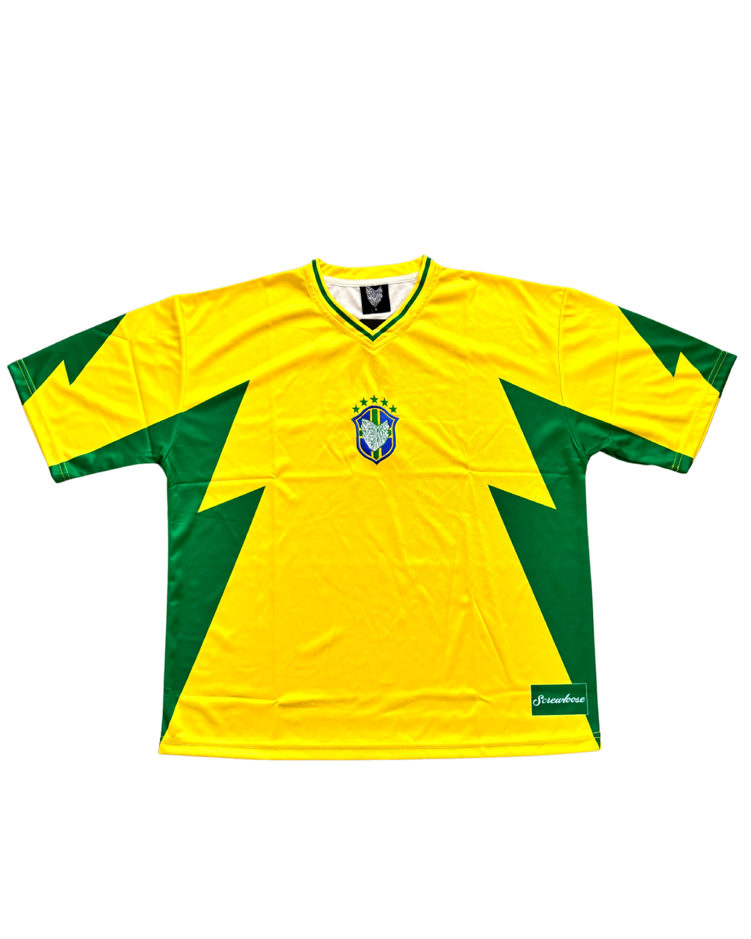 SCREWLOOSE OG FOOTBALL JERSEY - YELLOW BRAZIL
