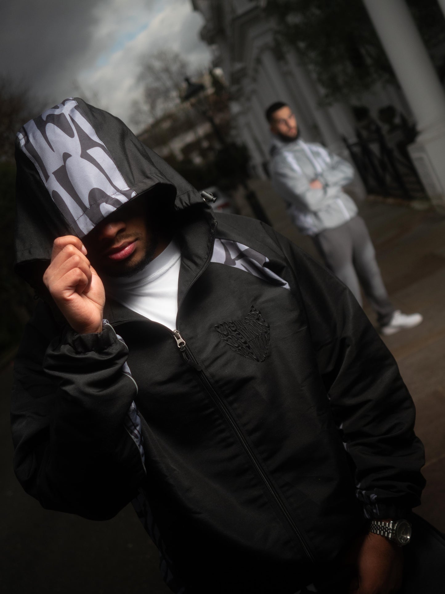 SCREWLOOSE OG SHELL JACKET - TRIPLE BLACK