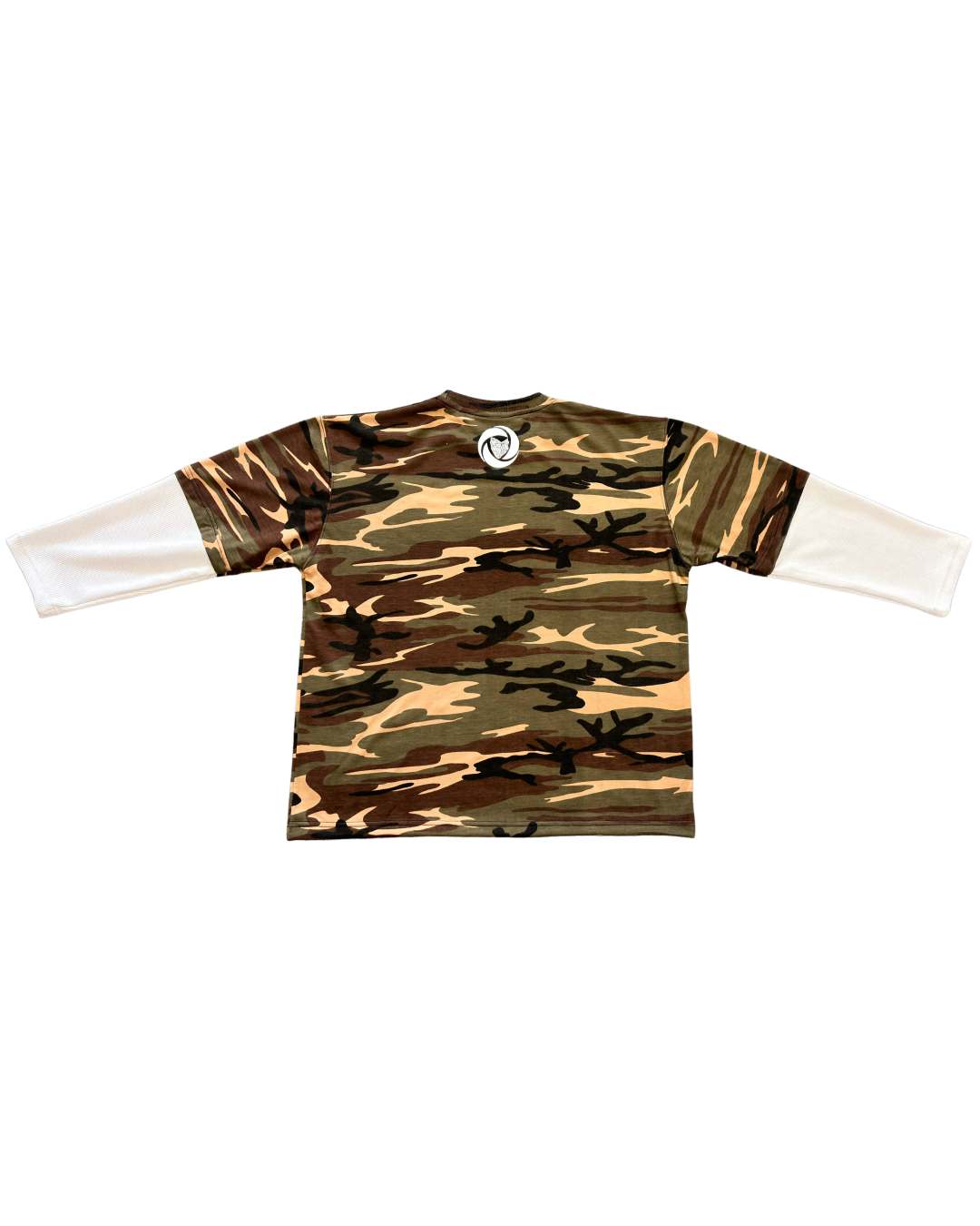 SCREWLOOSE RENTS ALWAYS DUE REFLECTIVE LONGSLEEVE - CAMO/WHITE