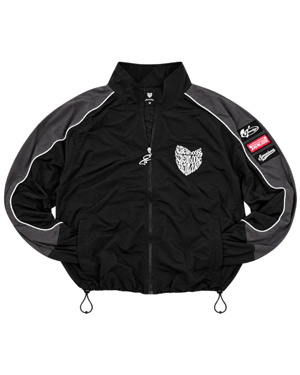 SCREWLOOSE SHELL TRACK TOP - BLACK/ANTHRACITE
