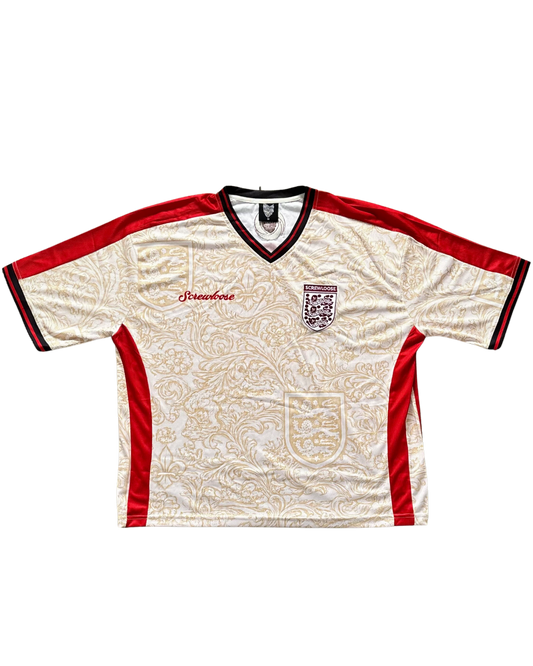 SCREWLOOSE OG FOOTBALL JERSEY - CREAM ENGLAND