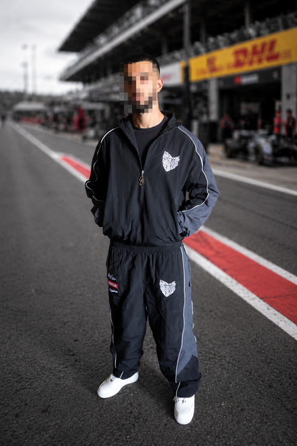 SCREWLOOSE SHELL TRACK TOP - BLACK/ANTHRACITE