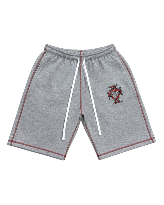 SCREWLOOSE PORTUGAL SUMMER SHORTS - GREY