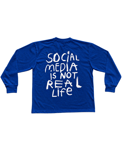 SCREWLOOSE OG SOCIAL MEDIA LONGSLEEVE - ROYAL BLUE