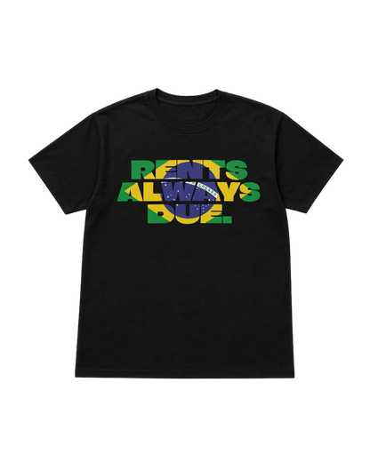 SCREWLOOSE Rents Always Due Tee - Black