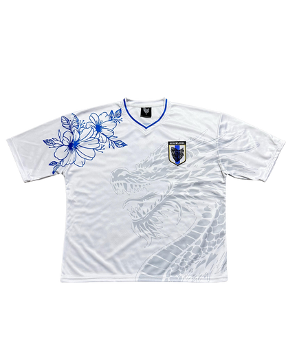 SCREWLOOSE Japan Football Jersey - White/Blue