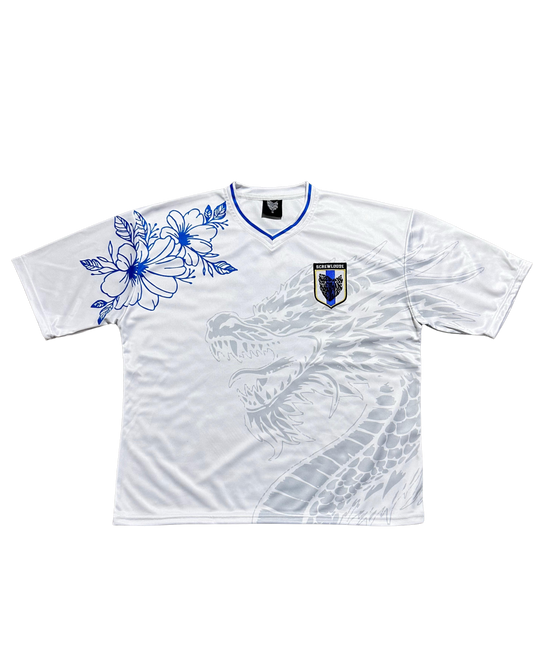 SCREWLOOSE OG JAPAN FOOTBALL JERSEY - WHITE/BLUE