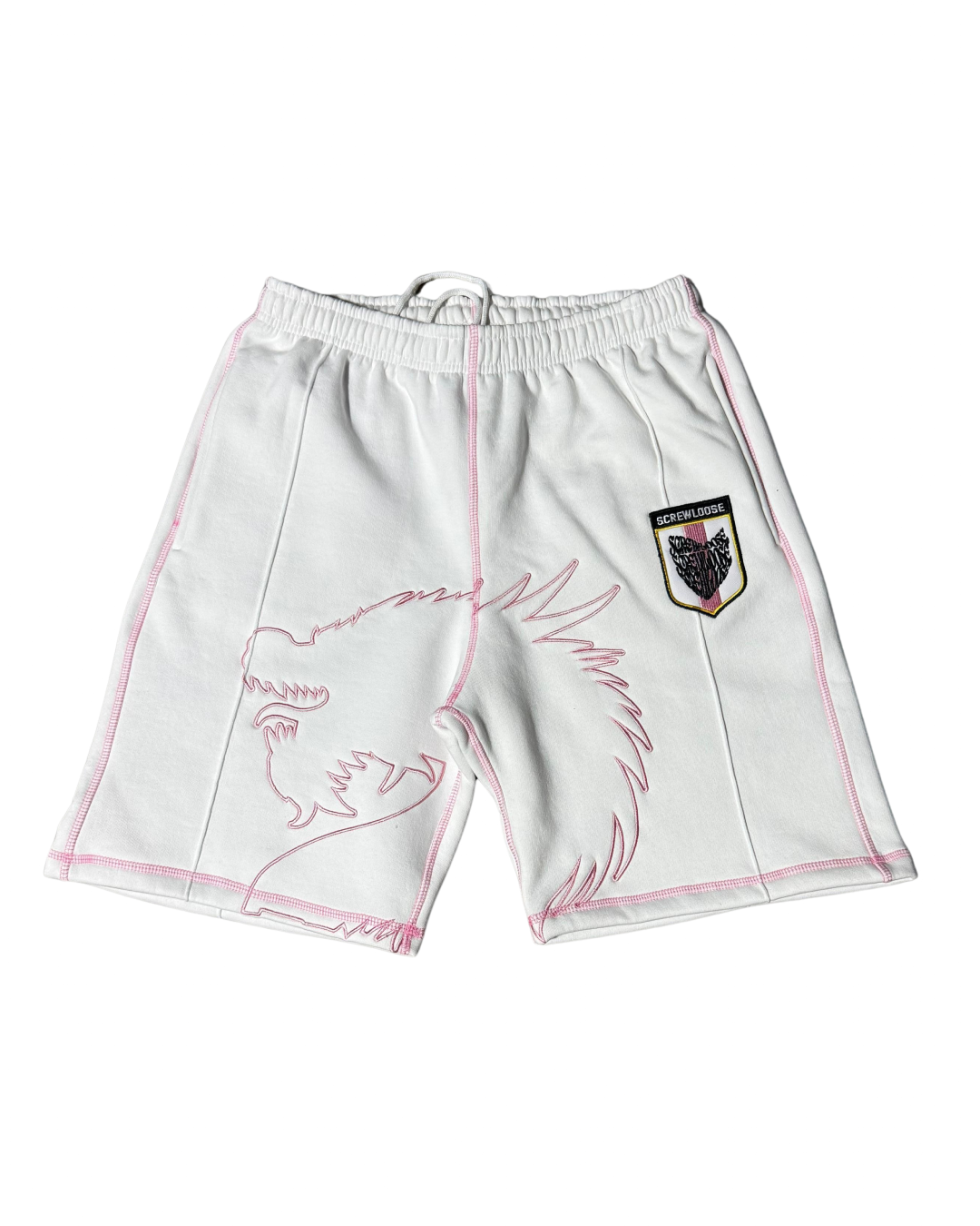 SCREWLOOSE JAPAN SUMMER SHORTS - TOKYO WHITE