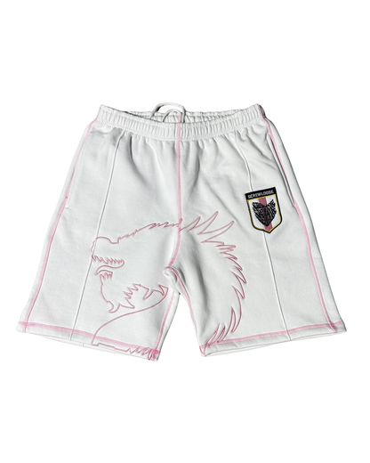 SCREWLOOSE Japan Summer Shorts - Tokyo White