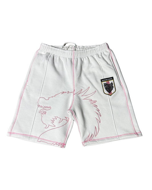 SCREWLOOSE JAPAN SUMMER SHORTS - TOKYO WHITE