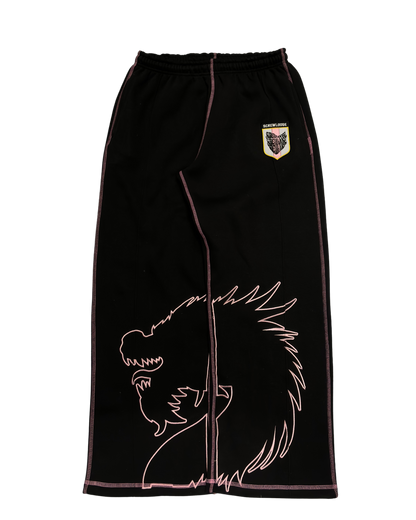 SCREWLOOSE OG JAPAN REVERSE STITCH JOGGERS - SHIBUYA BLACK