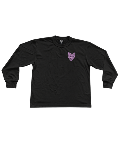 SCREWLOOSE OG SOCIAL MEDIA LONGSLEEVE - PURPLE/BLACK