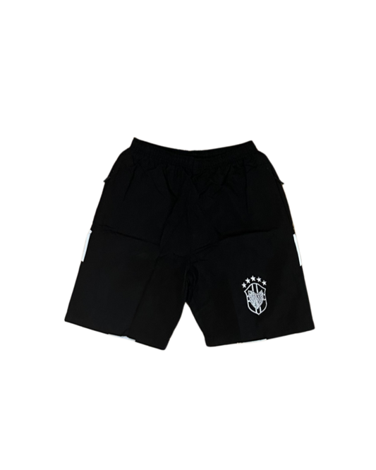 SCREWLOOSE BRAZIL MESH SHORTS - BLACK