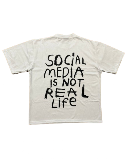 SCREWLOOSE OG SOCIAL MEDIA TEE - WHITE