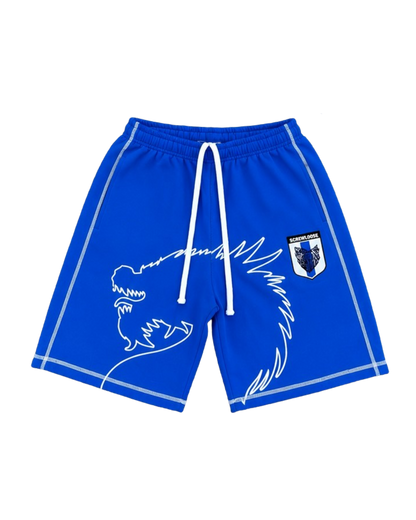 SCREWLOOSE Japan Summer Shorts - Yokohama Blue