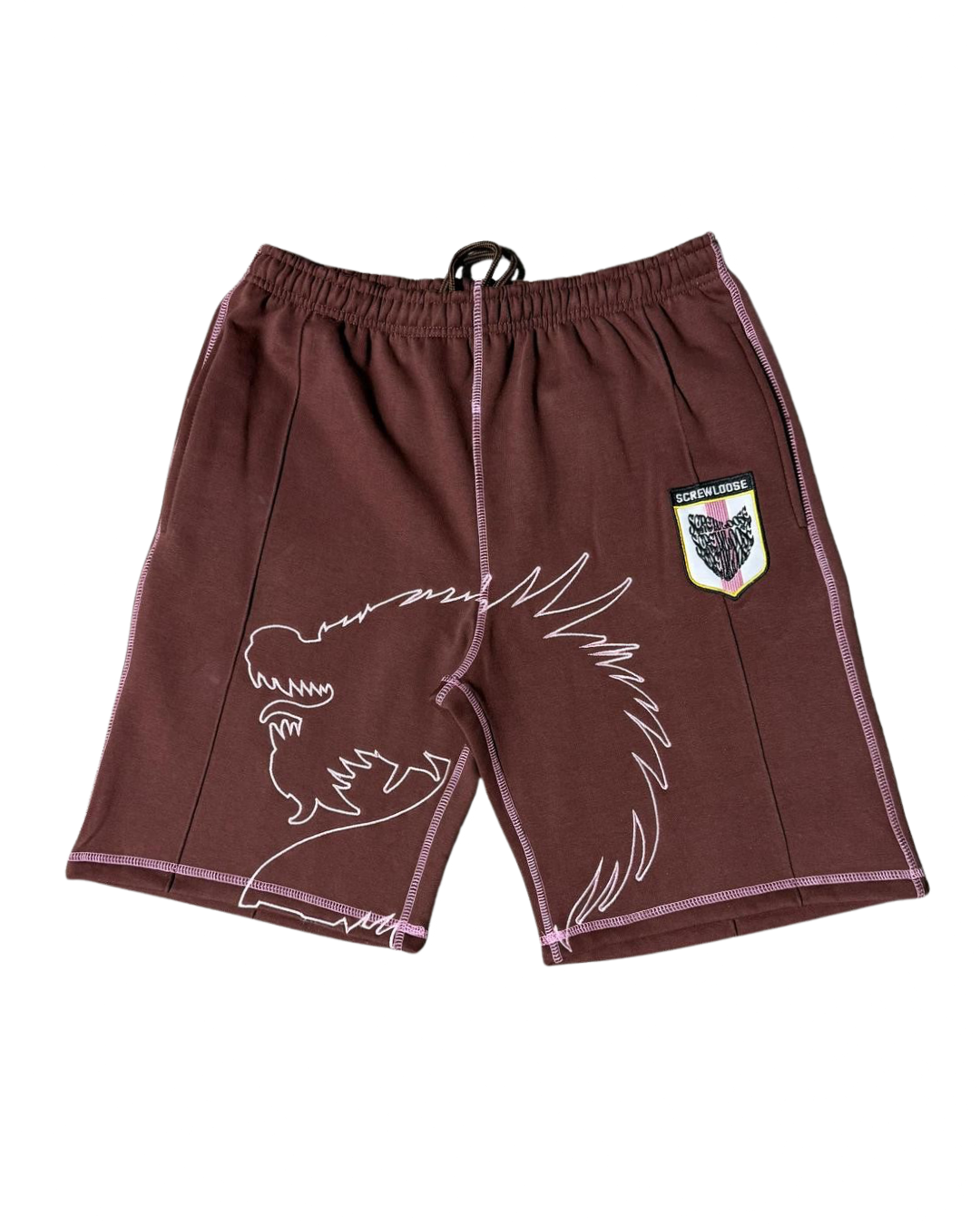 SCREWLOOSE JAPAN SUMMER SHORTS - KYOTO BROWN