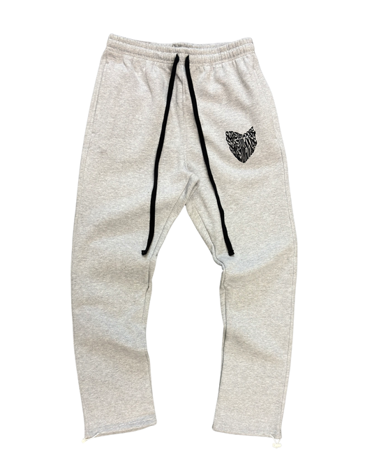 SCREWLOOSE OG COLOUR BLOCK JOGGERS - GREY/BLACK