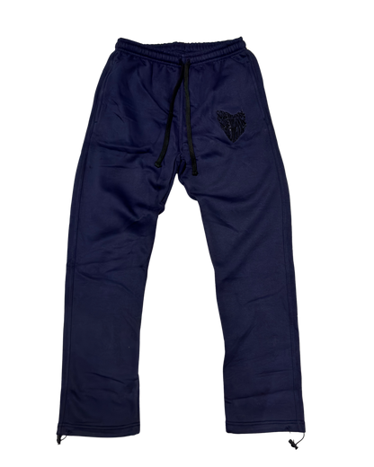 SCREWLOOSE OG COLOUR BLOCK JOGGERS - NAVY/BLACK