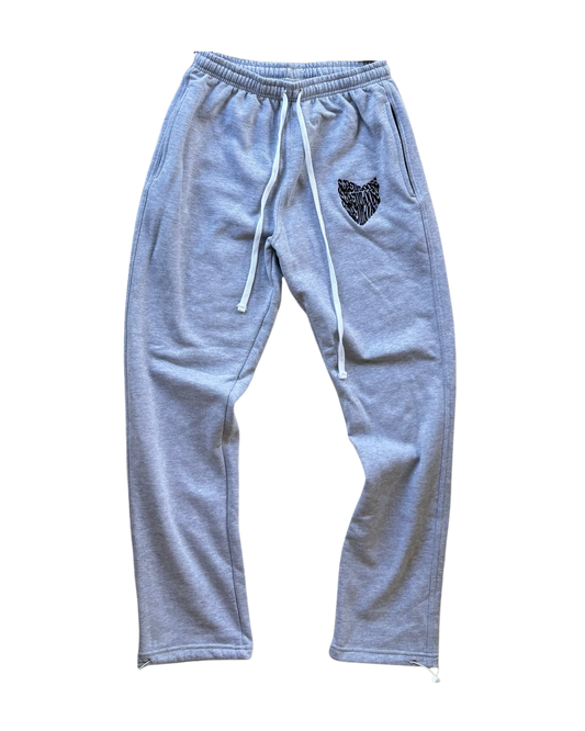 SCREWLOOSE OG COLOUR BLOCK JOGGERS - GREY/BLACK