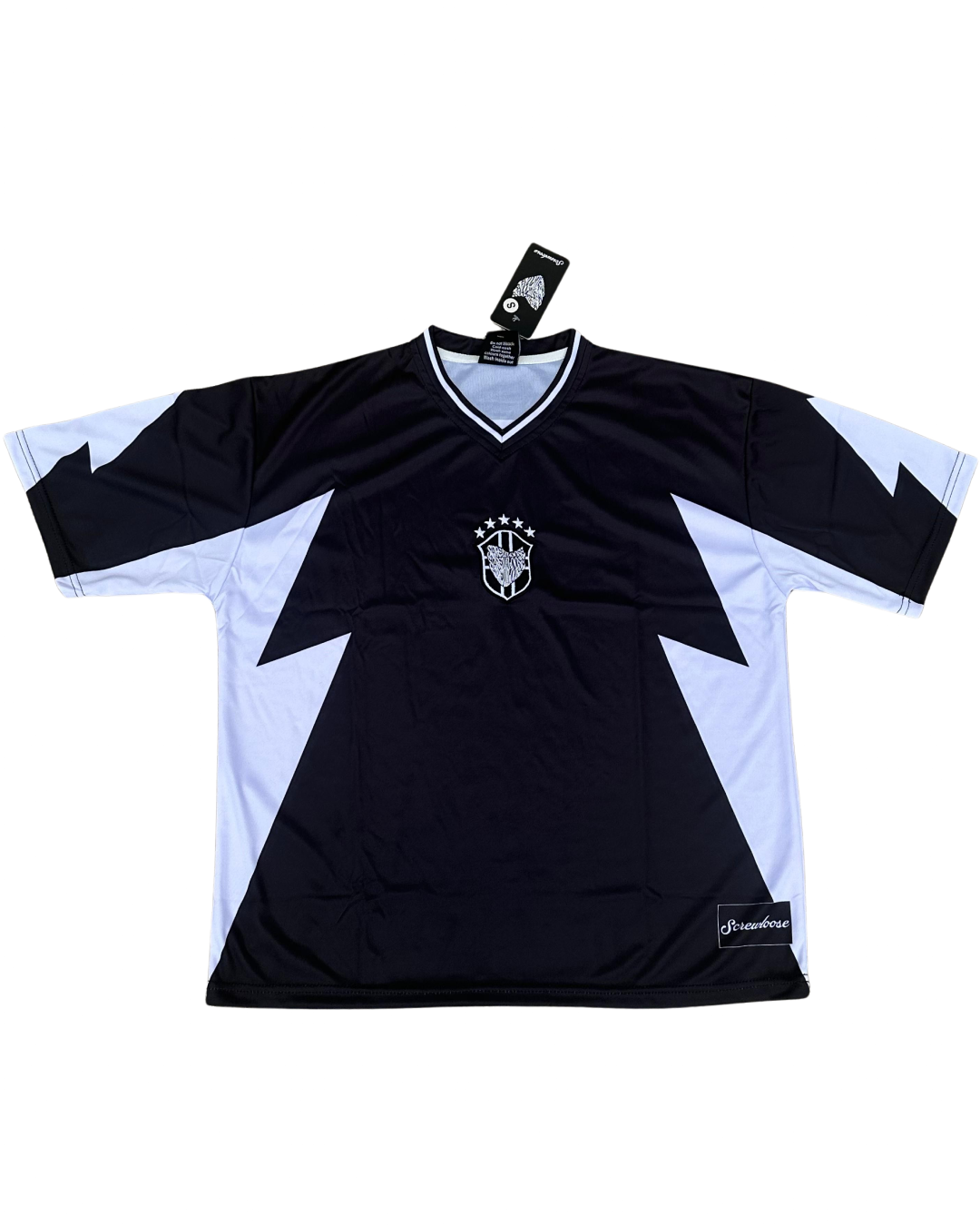 SCREWLOOSE OG FOOTBALL JERSEY - BLACK BRAZIL