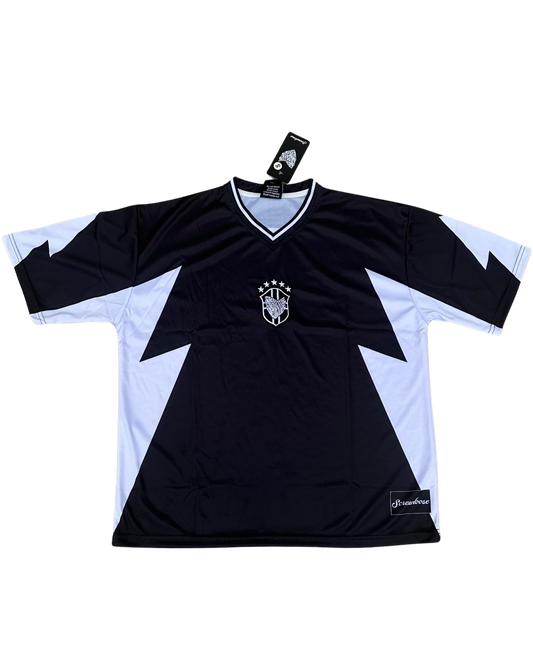 SCREWLOOSE OG FOOTBALL JERSEY - BLACK BRAZIL